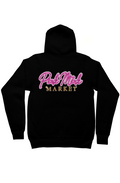 Gildan Zip Hoody Logo on Back Only 