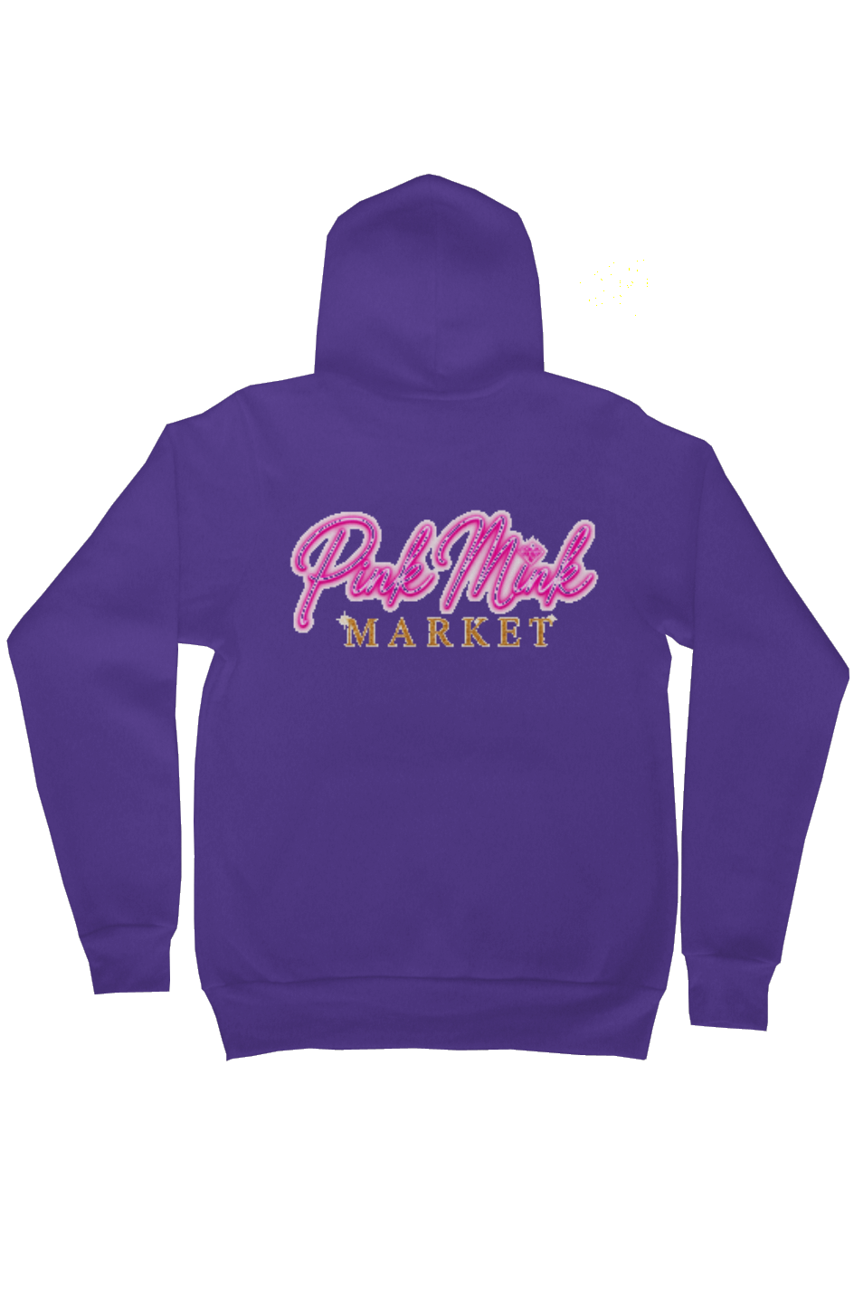 Gildan Zip Hoody Logo on Back Only 