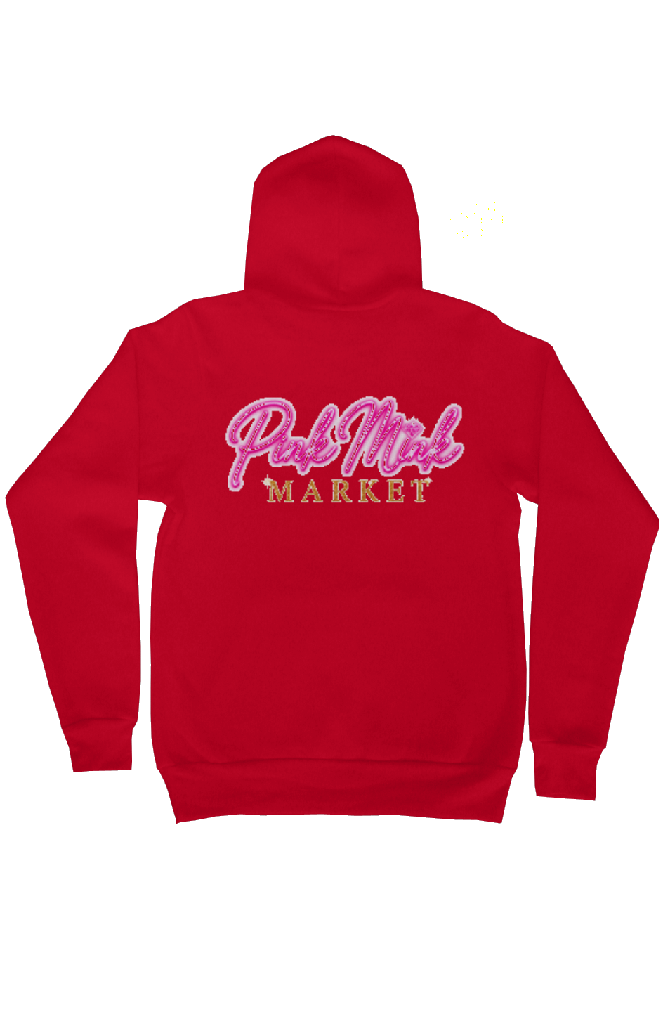 Gildan Zip Hoody Logo on Back Only 
