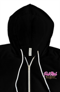 Bella Canvas zip hoody Logo on Front Only 