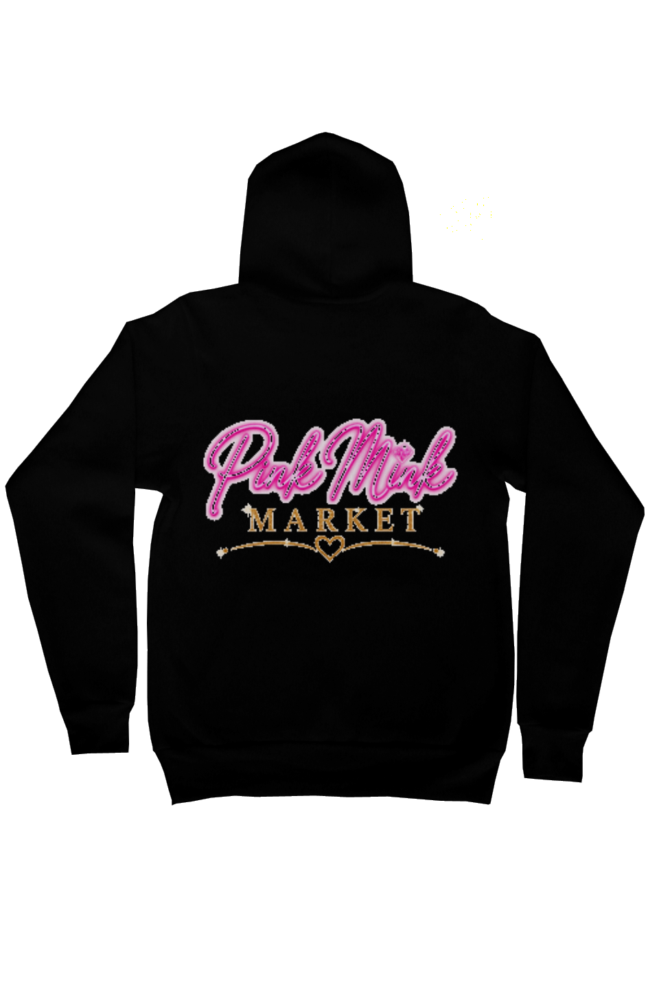 Gildan Zip Hoody Logo on Back Only 
