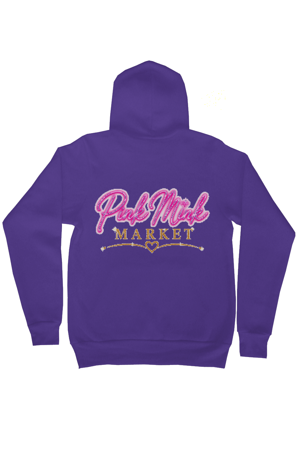 Gildan Zip Hoody Logo on Back Only 