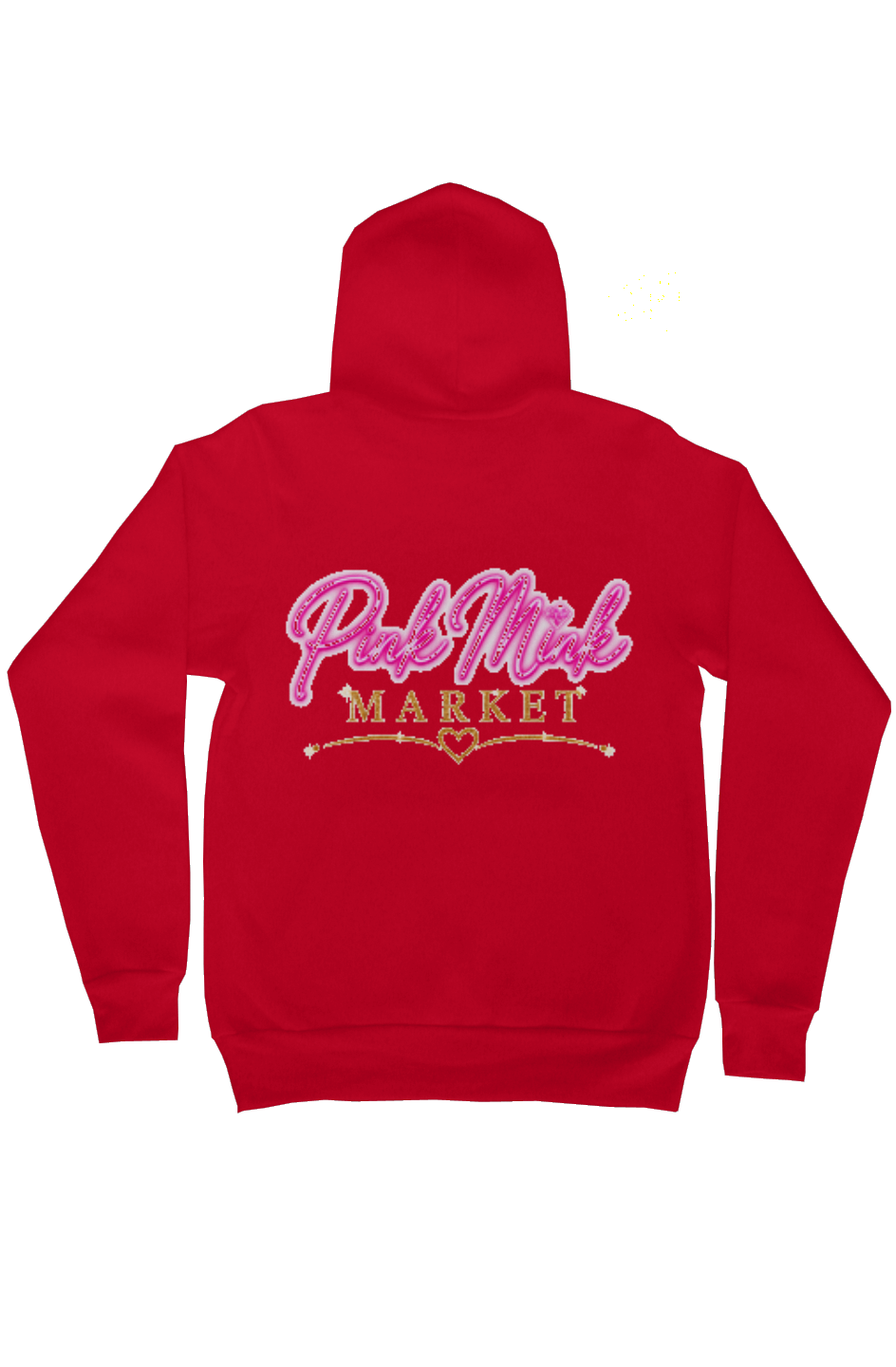 Gildan Zip Hoody Logo on Back Only 